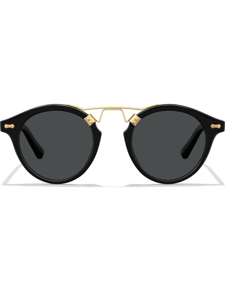Gafas de sol polarizadas CARFIA para hombres, marco negro, protección UV Gafas de sol polarizadas CARFIA para hombres, marco negro, protección UV