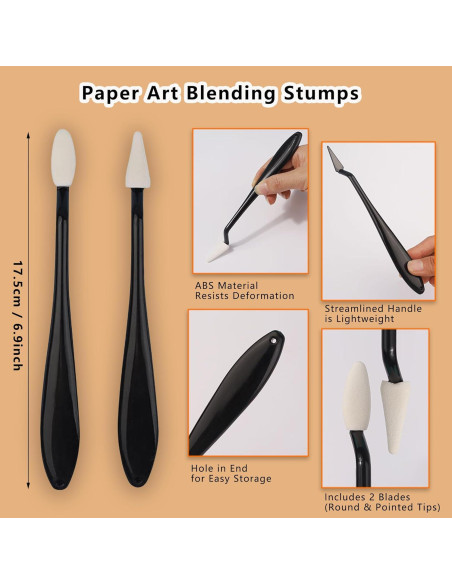 Kit de Difusores y Esponjas Auvanteo - 44 Piezas para Artistas Kit de Difusores y Esponjas Auvanteo - 44 Piezas para Artistas