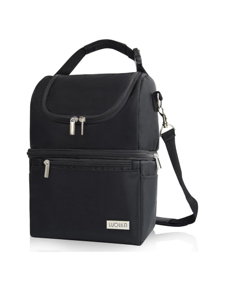 Bolsa Térmica para Leche Materna Wolka - Doble Compartimento 8.3L Bolsa Térmica para Leche Materna Wolka - Doble Compartimento 8.3L