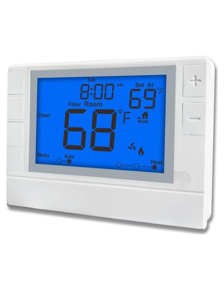 Termostato Programable Coiiwsei RTH715 Digital 24V Azul Termostato Programable Coiiwsei RTH715 Digital 24V Azul