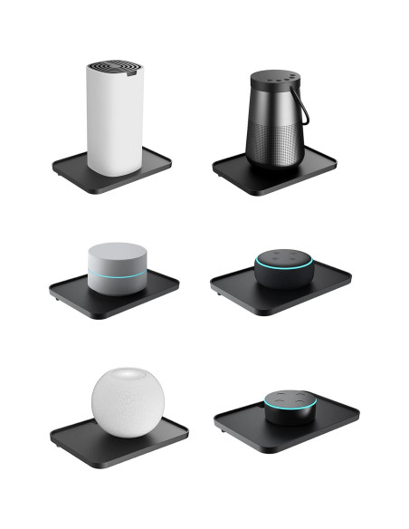 Soporte de Estante de Pared Universal ZZHDESBY para Altavoces y WiFi Soporte de Estante de Pared Universal ZZHDESBY para Altavoces y WiFi