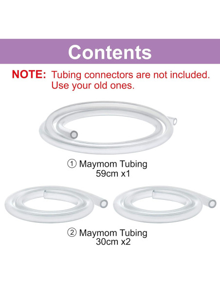 Tubo Maymom Compatible Extractor Leche Lansinoh 1 Cuenta Tubo Maymom Compatible Extractor Leche Lansinoh 1 Cuenta