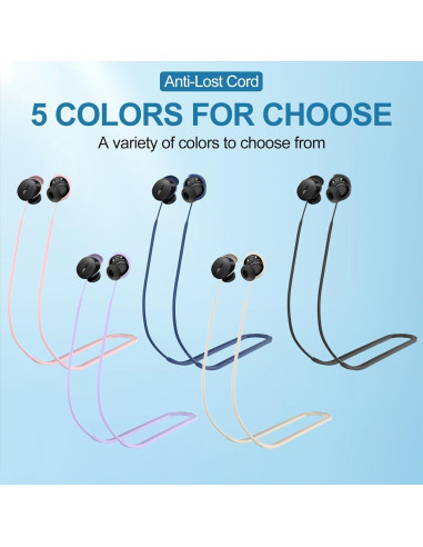 Correa Antipérdida PUCGUE para Auriculares Bose QC 2024 - Silicona