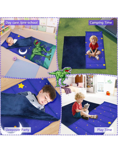 Esteras para Siesta Nidoul con Almohada y Manta 140x56cm