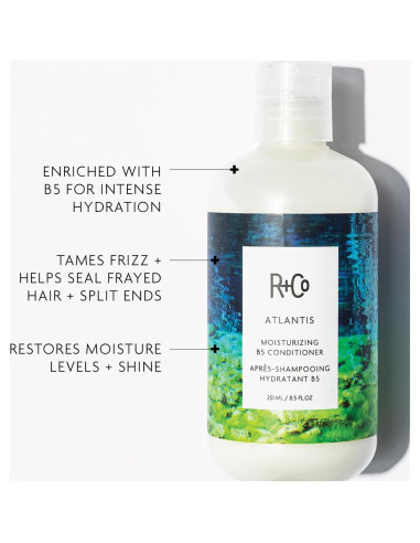 Acondicionador Hidratante B5 R+Co Atlantis 59 ml - Vegano y Sin Sulfatos