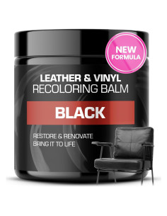 Bálsamo de Recoloración de Cuero FORTIVO Negro 166g