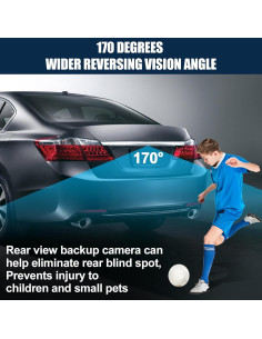 Cámara de visión trasera B.ZSSY para Honda Accord 2014-2017 2