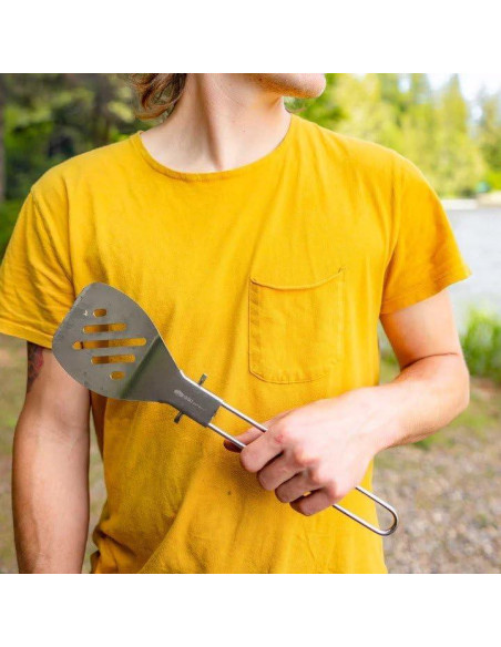 Espátula de Chef Plegable GSI Outdoors 64020 Acero Inoxidable Espátula de Chef Plegable GSI Outdoors 64020 Acero Inoxidable
