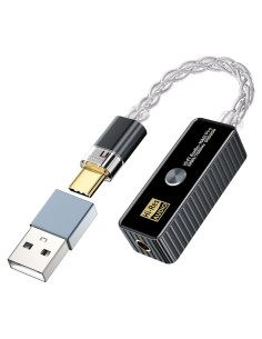 Amplificador de Auriculares Daakro HA01 Pro USB-C 32bit/768KHz
