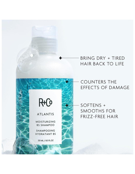 Champú Hidratante R+Co Atlantis 59 ml - Brillo y Control de Frizz Champú Hidratante R+Co Atlantis 59 ml - Brillo y Control de Frizz