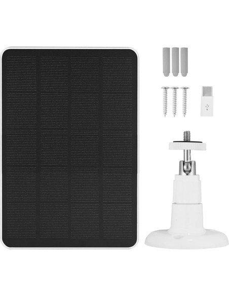 Cargador Solar para Cámara Arlo Essential y Eufycam - CYJJZQ Cargador Solar para Cámara Arlo Essential y Eufycam - CYJJZQ