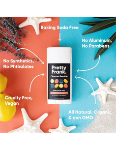 Desodorante Natural Pretty Frank 76.5g Sin Aluminio Carbón Costero 2