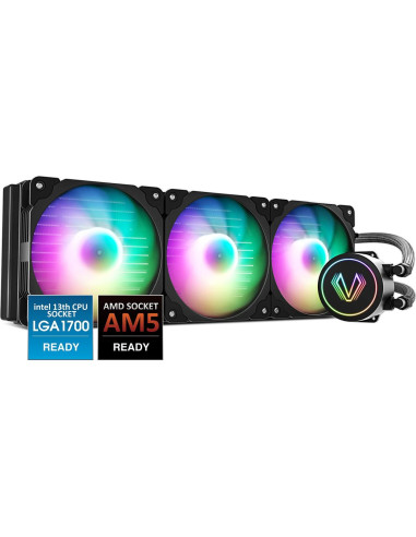 Enfriador de CPU Líquido Vetroo V360 RGB 360mm 290W TDP
