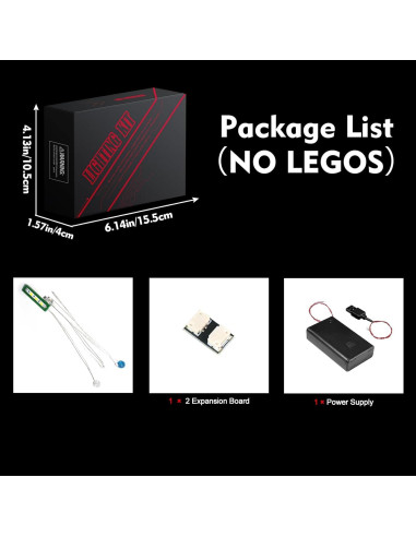 Kit de Iluminación LED Brickshining para Lego Casa Playa Tortuga 21254
