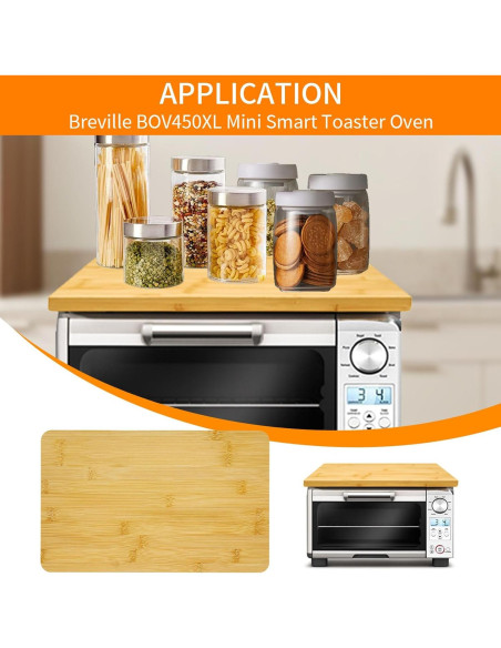 Tabla de Cortar de Bambú GWBSXM para Horno Breville BOV450XL Tabla de Cortar de Bambú GWBSXM para Horno Breville BOV450XL