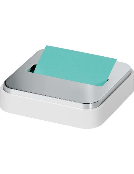 Dispensador de Notas Post-it 3M STL-330-W Base Blanca Acero Dispensador de Notas Post-it 3M STL-330-W Base Blanca Acero