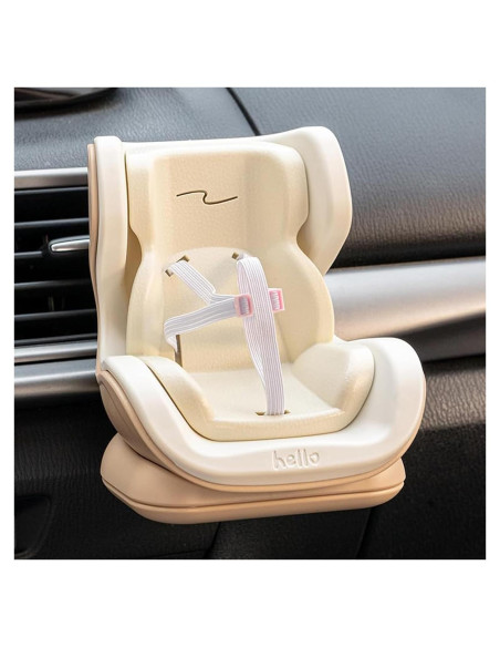 Asiento de coche para muñecas NUJOLI con clip de ventilación Asiento de coche para muñecas NUJOLI con clip de ventilación