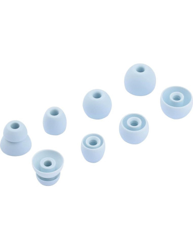 Puntas de Silicona para Auriculares Beats - 4 Pares Azul Bebé