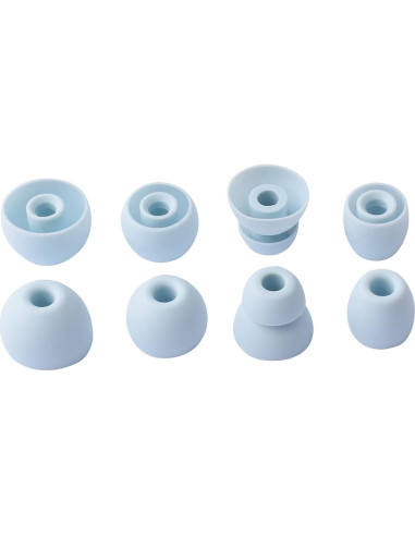 Puntas de Silicona para Auriculares Beats - 4 Pares Azul Bebé