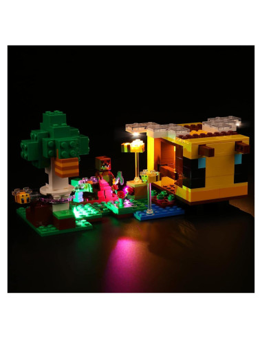 Kit de Luz LED VONADO para Lego Minecraft 21241 - Iluminación DIY