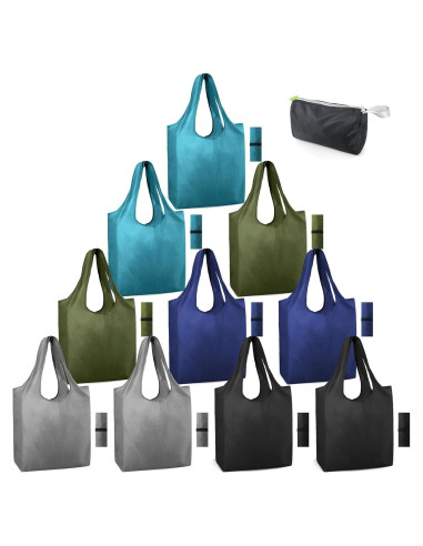 Bolsas de Compras Reutilizables BeeGreen 10 Piezas 22.68 kg
