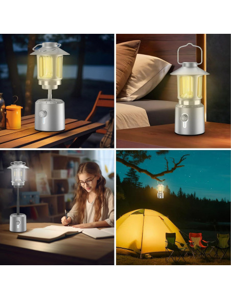 Linterna de Camping LED Phylosal Retro 8000mAh 3 Modos Linterna de Camping LED Phylosal Retro 8000mAh 3 Modos