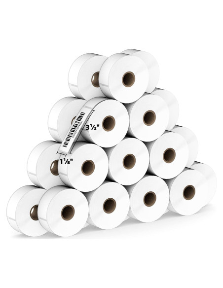 Etiquetas Térmicas Printholic 28mm x 89mm 24 Rollos 8400 Etiquetas Etiquetas Térmicas Printholic 28mm x 89mm 24 Rollos 8400 Etiquetas