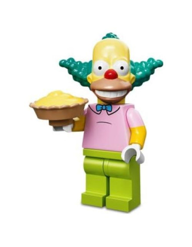 Figurita Lego Simpsons Krusty el Payaso Nueva Mint