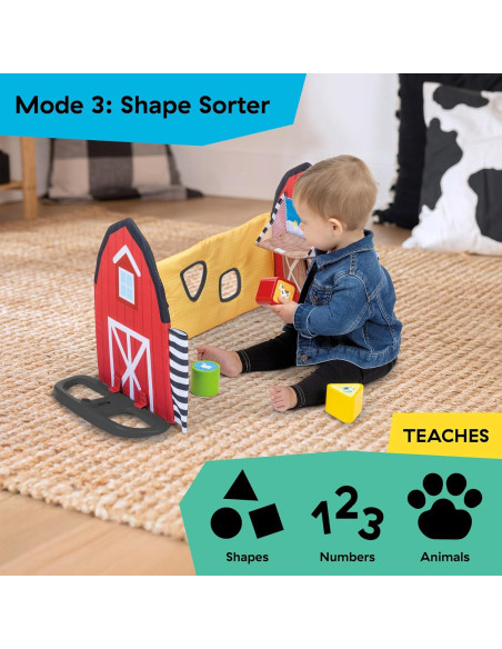 Gimnasio de Juego Baby Einstein Busy Barnyard Crece Conmigo - Alfombra Extra Grande 91.4x121.9cm Gimnasio de Juego Baby Einstein Busy Barnyard Crece Conmigo - Alfombra Extra Grande 91.4x121.9cm