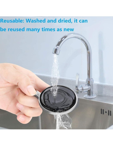 Soporte de Jabón para Ducha TESOT, Acero Inoxidable Negro