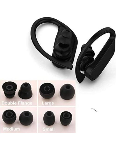 Puntas de Auriculares JNSA Reemplazo Silicona 4 Pares Negro Puntas de Auriculares JNSA Reemplazo Silicona 4 Pares Negro