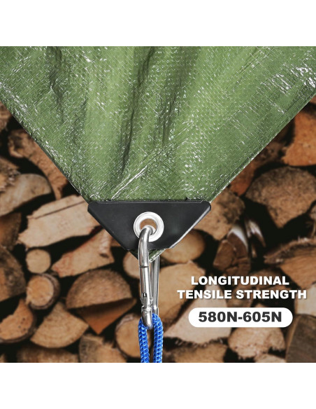 Lona Impermeable BSRHOME 2.44x3.05m Azul 0.30cm 2 Paquetes Lona Impermeable BSRHOME 2.44x3.05m Azul 0.30cm 2 Paquetes