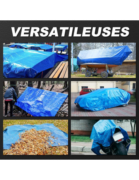 Lona Impermeable BSRHOME 2.44x3.05m Azul 0.30cm 2 Paquetes Lona Impermeable BSRHOME 2.44x3.05m Azul 0.30cm 2 Paquetes