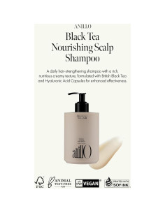 Champú Vegano Nutritivo Té Negro 450ml - Hidratación y Fortalecimiento 2