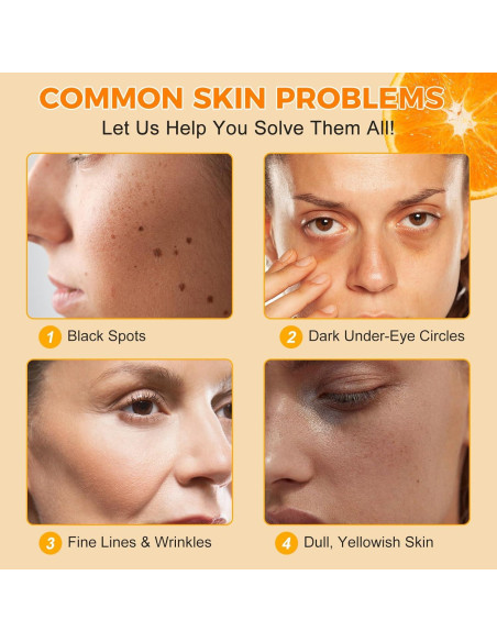 Suero Facial Antienvejecimiento Ruduwu 60ml - Vitamina C y E Suero Facial Antienvejecimiento Ruduwu 60ml - Vitamina C y E
