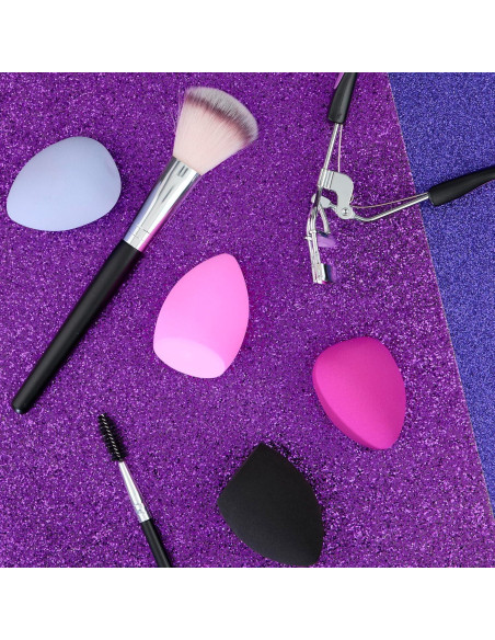 Paquete de 12 Esponjas de Maquillaje MHB - Beauty Blenders Variados Paquete de 12 Esponjas de Maquillaje MHB - Beauty Blenders Variados