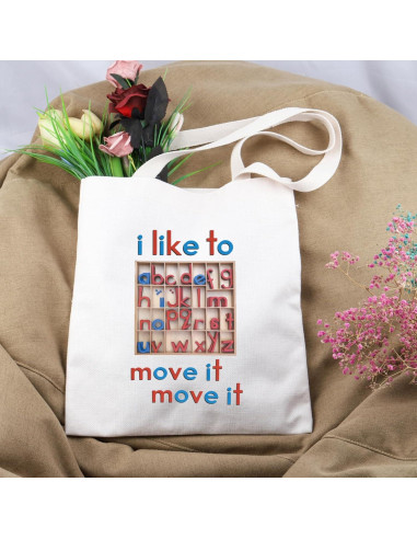 Bolsa Tote de Lona Lywjyb Móvil 39x35cm para Mujer