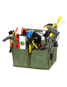 Organizador de Maletero de Coche NYTKL Verde Militar 36.1x24.9x30.5cm