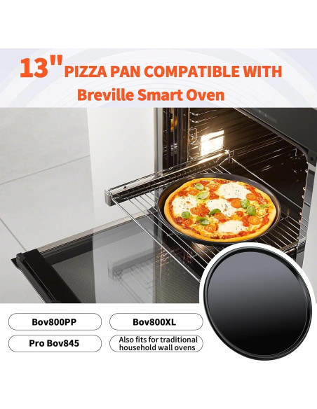 Sartén Redonda Antiadherente 33 cm Pulems para Pizza Sartén Redonda Antiadherente 33 cm Pulems para Pizza