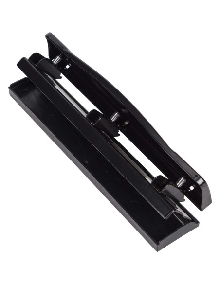 Perforadora de 3 agujeros Amazon Basics, capacidad 10 hojas, negra Perforadora de 3 agujeros Amazon Basics, capacidad 10 hojas, negra