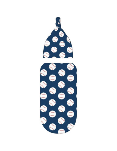 Manta de Envoltura para Bebés Broiteid Béisbol 29x53 cm