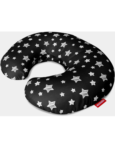 Funda de Almohada de Lactancia Moonsea Negra 50.8x40.6 cm Microfibra