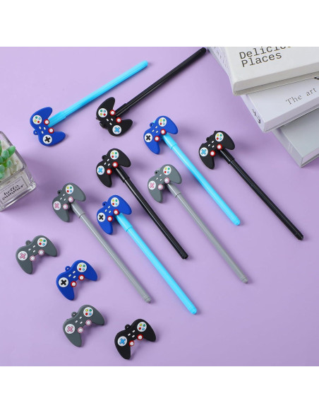 Bolígrafos de Videojuegos Tinlade - 24 Pcs, 3 Colores, 16 cm Bolígrafos de Videojuegos Tinlade - 24 Pcs, 3 Colores, 16 cm