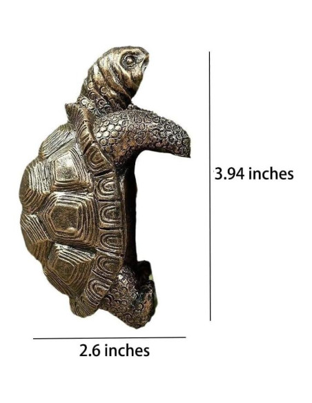 Colgador de Macetas Tortuga Rltshido 10.9 cm Resina Duradera Colgador de Macetas Tortuga Rltshido 10.9 cm Resina Duradera