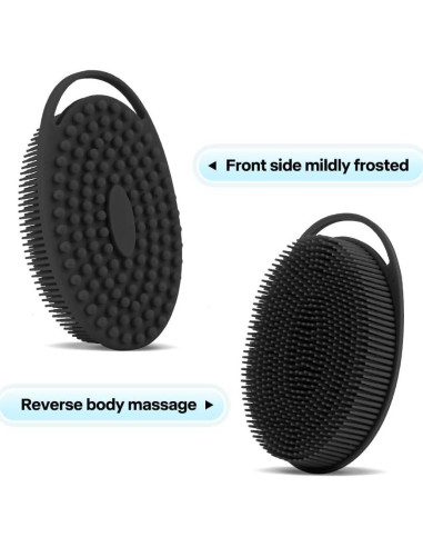 Set de 3 Esponjas Corporales de Silicona WRNZL Exfoliantes