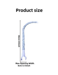 Brazo Móvil para Cuna Accfore Ajustable con Funda Gris 2