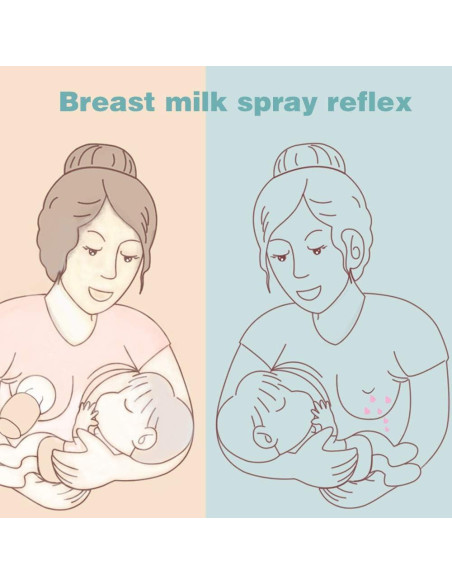 Paquete de 2 Extractores de Leche Manuales ROSE HANNABABY Silicona Paquete de 2 Extractores de Leche Manuales ROSE HANNABABY Silicona