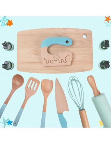 Juego de Cuchillos Seguros para Niños Liberal Brightdeer 13 PCS