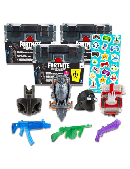 Caja Sorpresa Fortnite - Paquete 3 Juguetes Misteriosos Caja Sorpresa Fortnite - Paquete 3 Juguetes Misteriosos