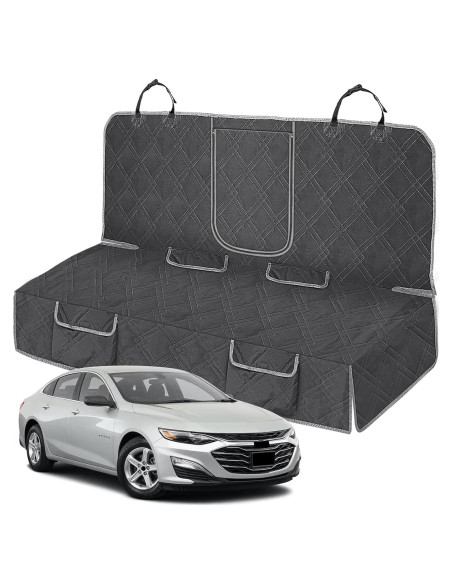 Funda de Asiento para Perros Kistrba Negra 2004-2025 Chevy Malibu Funda de Asiento para Perros Kistrba Negra 2004-2025 Chevy Malibu